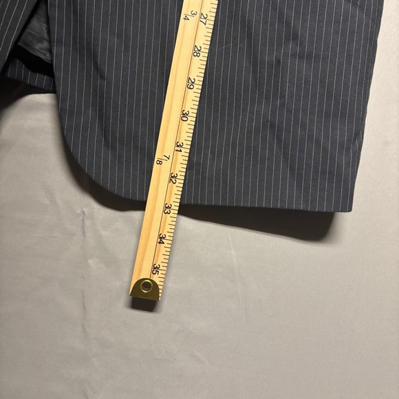 Kenneth Cole Reaction Charcoal Pinstripe Blazer - Picture 7 of 8